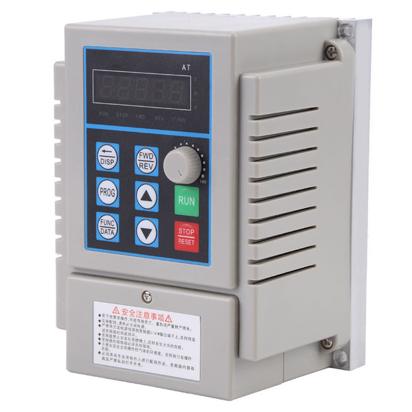 1pc AC  0.75kW Variable Frequency Drive VFD Speed Controller Inverter Single Phrase