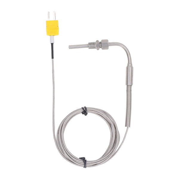 Thermocouple K Type 0‑600℃ 5x80mm 1/8in NPT 2m Wire Male Plug Temperature Sensor Probe