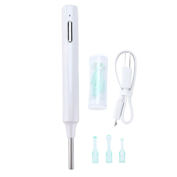 Z10 WiFi Ear Cleaning Endoscope High Definition Wireless Ear Camera Waterproof Ear Wax Removal ToolWhite