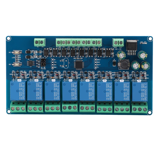 Relay Module 8 Channel Optocoupler Input Signal Detection Electronic Component DC 7-30V