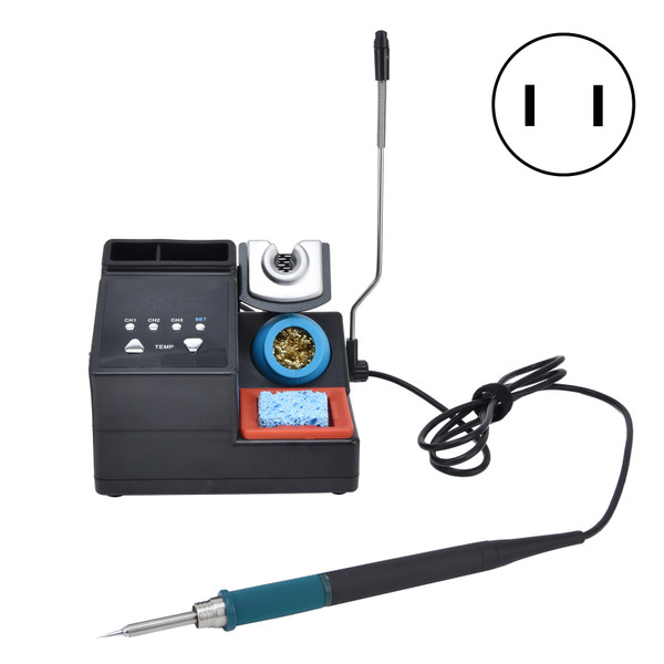 A8 Digital Display Soldering Station Rapid Heating Welding Rework Station with Tip and HandleUS Plug AC 110V