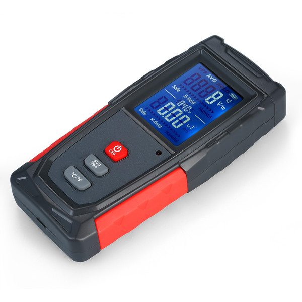 High Precision Handheld Mini Digital LCD EMF Tester Electromagnetic Field Radiation Detector Meter Dosimeter Tester Counter