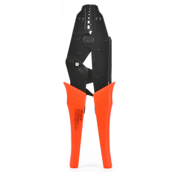 HS-26TW Ratchet Crimp Pliers 2*0.5-6.0mm 2*20-10AWG Crimper Crimping Tool for Tubular Terminal
