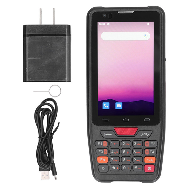 Handheld Barcode Scanner 4in Screen NFC 1D 2D QR Code Reader for Android 12.0