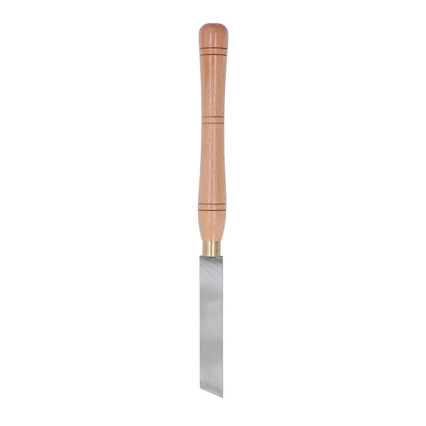 Wood Lathe Turning Tool Rougher Chisel Beech Handle HSS Insert for DIY Large Bevel Type H