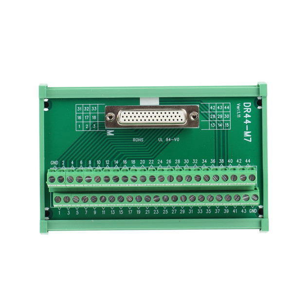 Terminal Block Female Header Interface Connector Break Out Board Module DC 60V DR44‑M7