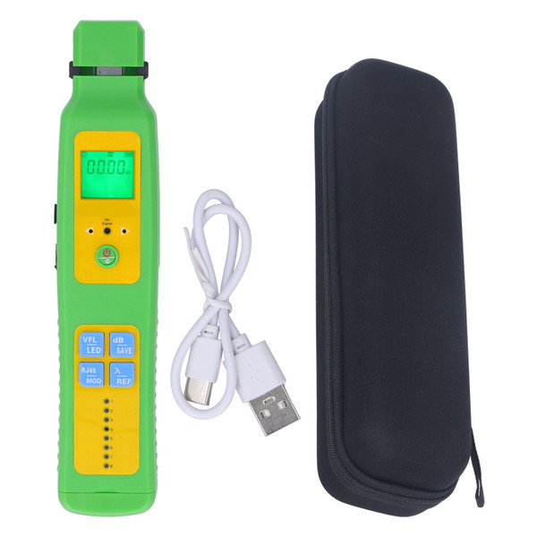 Optical Fiber Identifier Accurate Quick Response Optical Fiber Detector with LED Indicator 800 to 1700nm