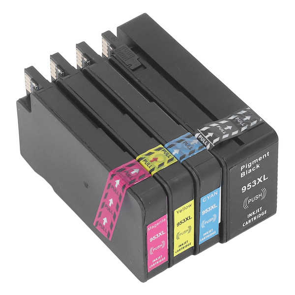 Ink Cartridge Set BK C M Y Colorfast Ink Cartridge Combo for OfficeJet Pro 7720 7730 7740 8210 8218 8710