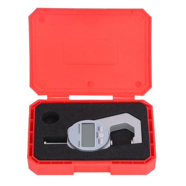Digital Thickness Gauge Electronic Caliper Thickness Meter 0‑20mm Range with LCD Digital Display