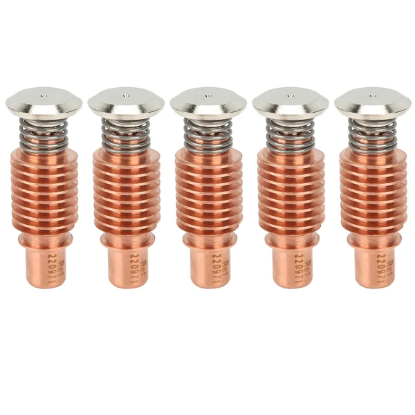 5Pcs Plasma Torch Electrode Copper High Temperature Resistance Accessories 220971