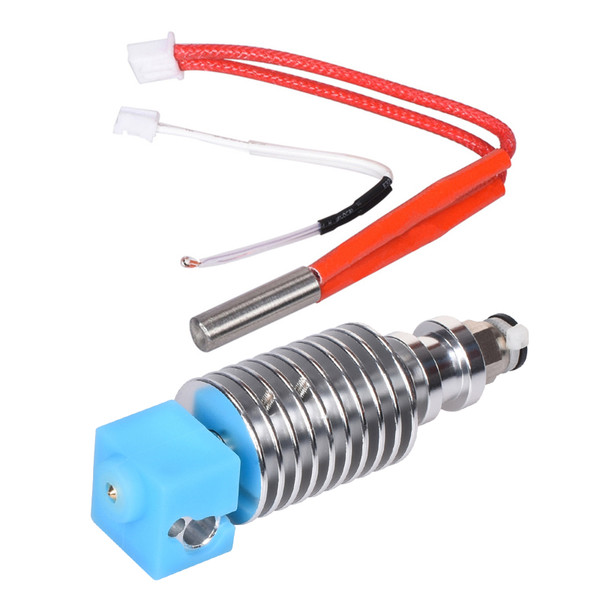 3D Printer 24V I3 Mega Hotend V5 J-head Hotend Bowden Extrude Kit with 0.4mm Nozzle Heater Wire Compatible with Anycubic Mega Series 3D Printer ChironS