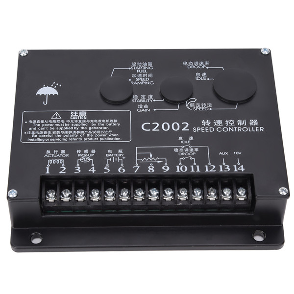 Generator Speed Controller Single Closed Loop Control Circuit Diesel Engine Accessories