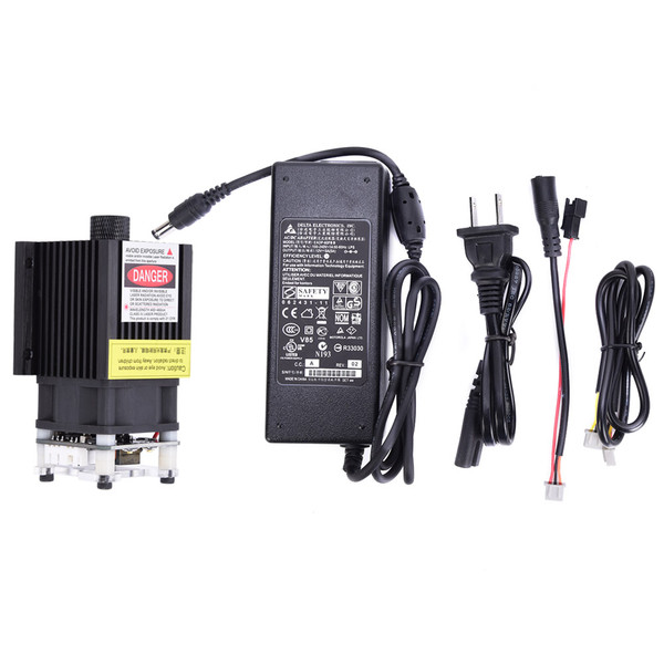 T05 5.5W Blue Laser Module TTl PWM Modulation Power Adapter for Laser Engraver
