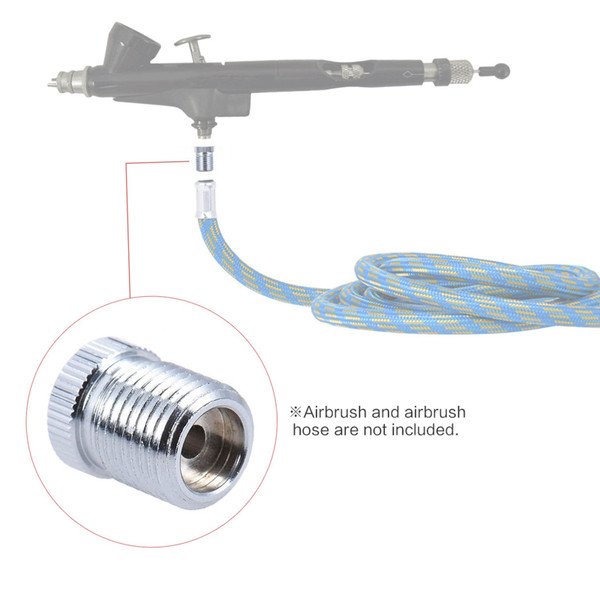 Airbrush Fitting Conversion Adapter for Badger, Convert Thread Size to 1/8