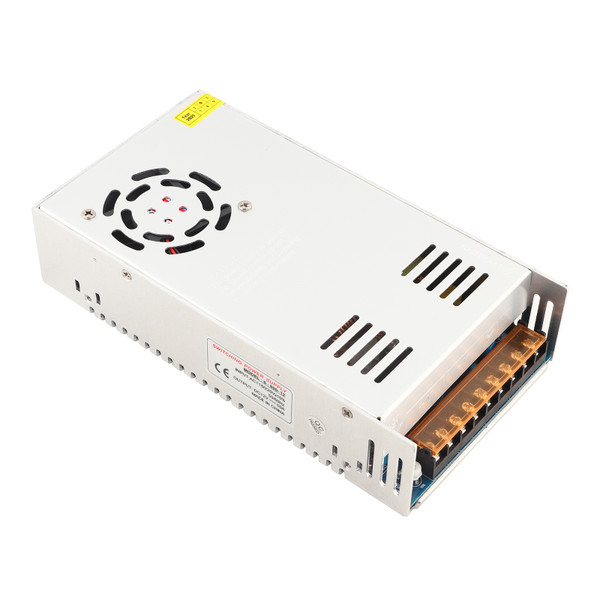 Switch Power Supply Driver Adapter DC12V Aluminum Alloy LED Screen Light Bar 3D Printer(S-600-12（12v 50a 600W）AC110/220V±15% )