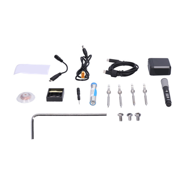 Soldering Iron Portable Electric Welding Pen Tool Tip Set Mounting Accessories