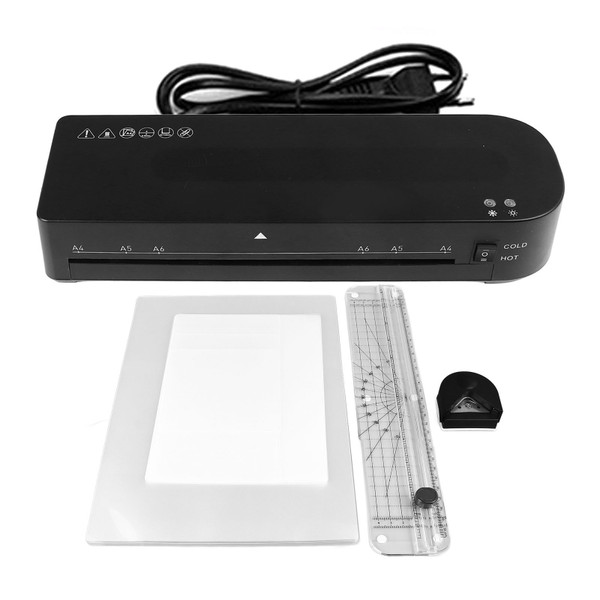 Photo Laminator Home Use A4 A5 A6 Paper File Laminating Machine  110‑