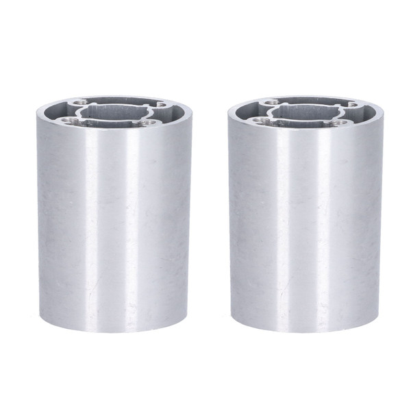 2Pcs 6063 Aluminum Alloy Tube Round Straight Tools for Robots Bearing Seats OD 32mm6103‑0032‑0048