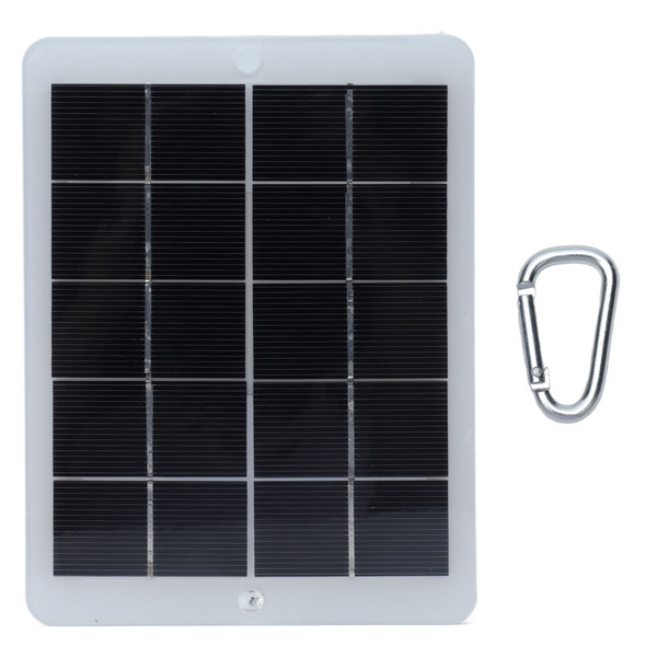 Solar Panel Charger Polysilicon USB Port Portable Solars Cell Chargers for Camping 3W 5V