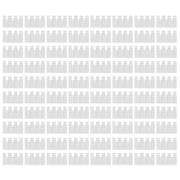 80Pcs Aluminum Heatsinks Module Cooling Radiator Board for Electronic Components Routers