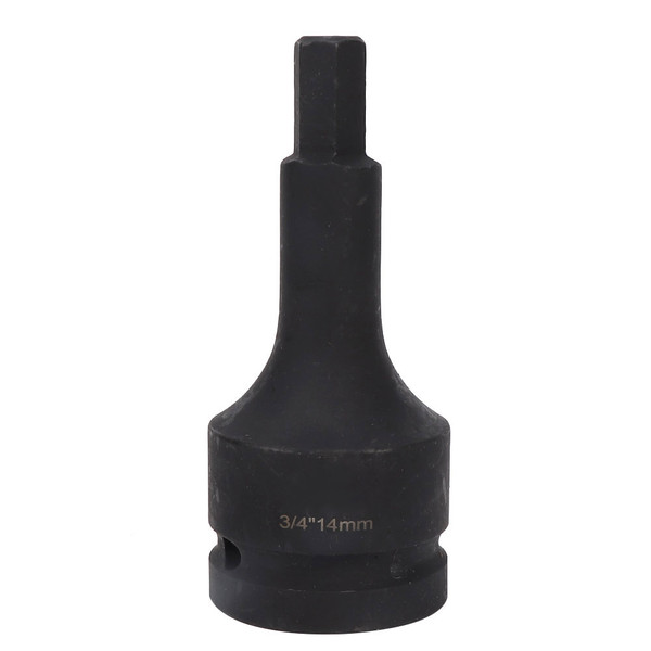3/4in Impact Bit Socket Hex 42 Chrome Molybdenum Explosion Proof Hand Tool Accessories H12/H14/H17/H19(3/4in Impact Bit Socket H14 )