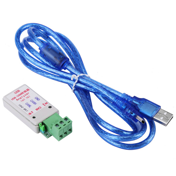USB to CAN Bus Converter Adapter With USB Cable Support XP/WIN7/WIN8