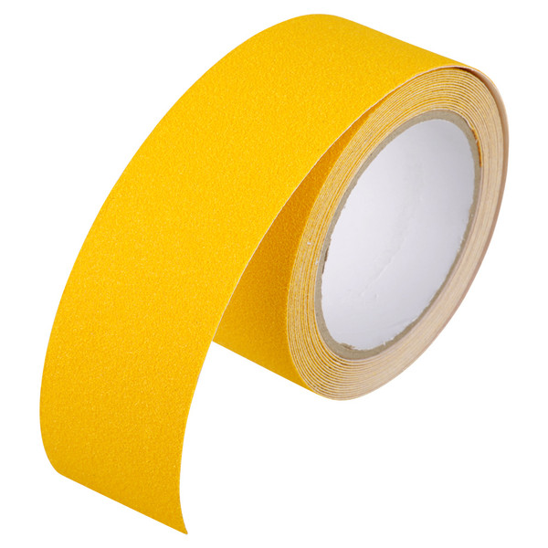 5cm x 5m Self adhesion PVC Anti Slip Tape Wearproof Adhesive Safety Flooring (Yellow)