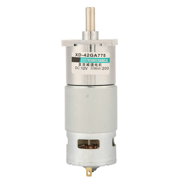 XD-42GA775 Micro DC Gear Motor Speed Regulation CW CCW DC Motor(200RPM12V)