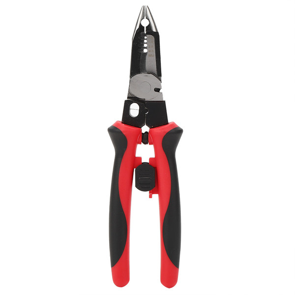 6 in 1 Steel Wire Stripper MultiFunctional Crimping Pliers Cutter Clamp Electrical Hand Tool