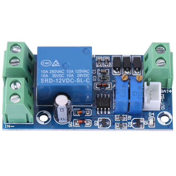12V Storage Battery Protection Board Undervoltage Automatically Turn On/Off Controller Module