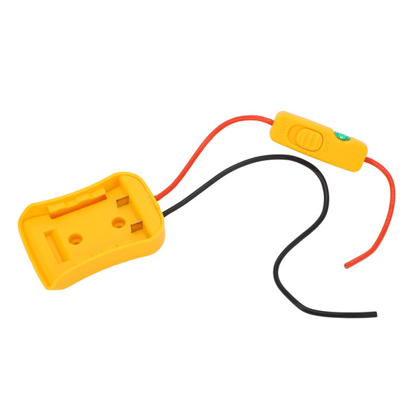 Secure Battery Adapter 20V Battery Adapter Conversion Tool with 30A Fuse 14 Gauge Wire