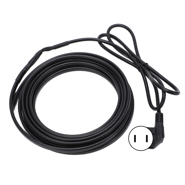 Pipe Heating Cable Heat Tape Heater 5 Meter Self Regulating with Plug for Winter US Plug 110V