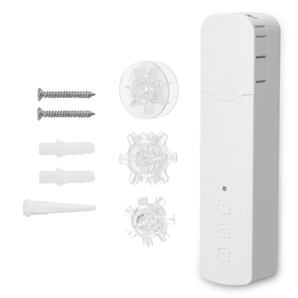 for Tuya WIFI M515EGWT Intelligent Pull Bead Curtain Motor Intelligent Home Household Hotel Electric Curtain Motors Mobile APP Control Voice Control