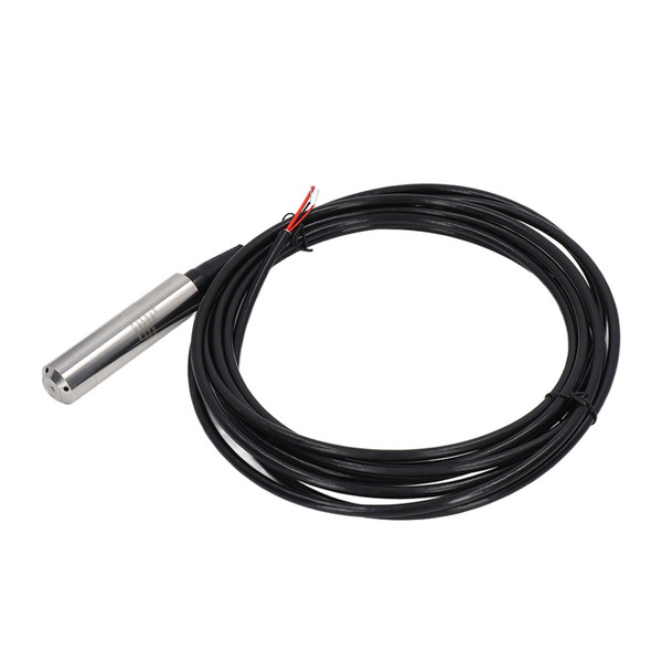 Liquid Level Transmitter High Accuracy 4‑20mA Anti Interference Input Type Water Level Sensor Probe DC10‑36V 9m / 29.5ft