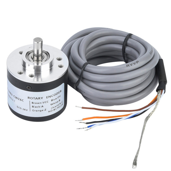 E6B2‑CWZ6C Incremental Rotary Encoder GeneraL Purpose Encoder 38mm Diameter(360P/R)