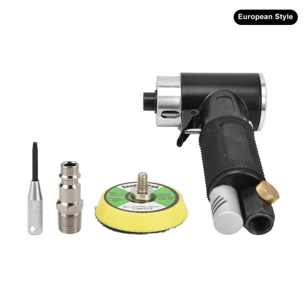 2in Air Sander Kit Concentric Elbow Mini Pneumatic Polisher Grinder 12000rpm 0.6‑0.8MPA YC‑2615European Style