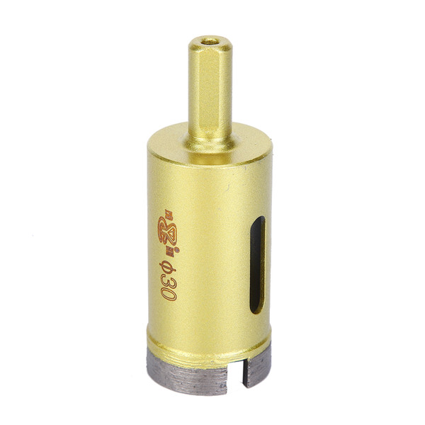 Diamond Drill Bit Hole Saw Tool for Hard Ceramic Marble Glass Stone(30mm)