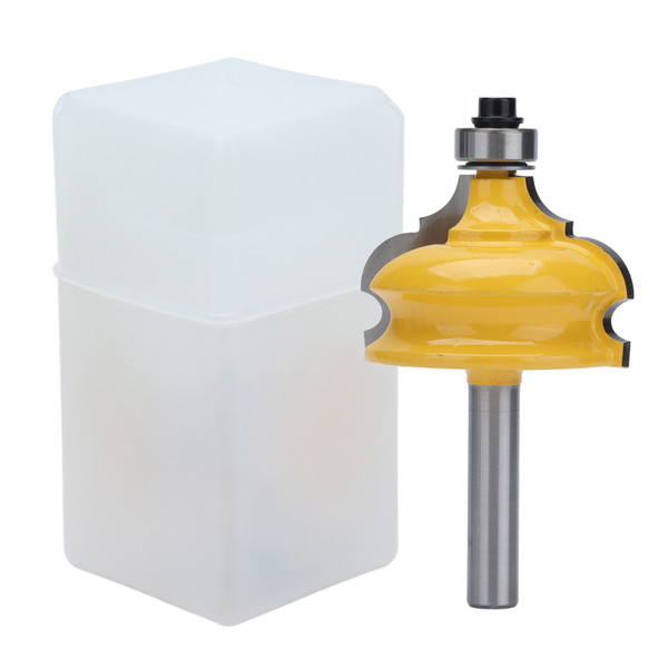 Roman Router Bit Carbon Steel Alloy Edge Forming Routers Bits for Cabinet Woodworking 44.5mm