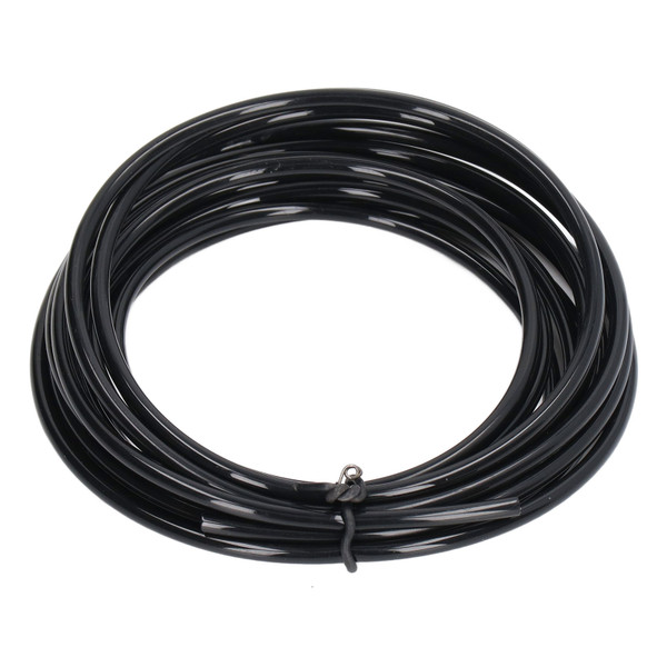Plastic Ink Tubing Flexible Ink Tube Replacement for A3 A4 UV Printer Photo Inkjet Machine Black 5 Meter / 16.4ft