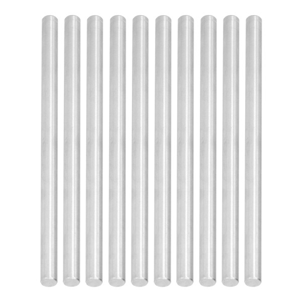 10Pcs Stainless Steel Rod Round Straight Shaft Bar 8mm Accessory Set Kit for Robot Toy DIY4100-0008-0100