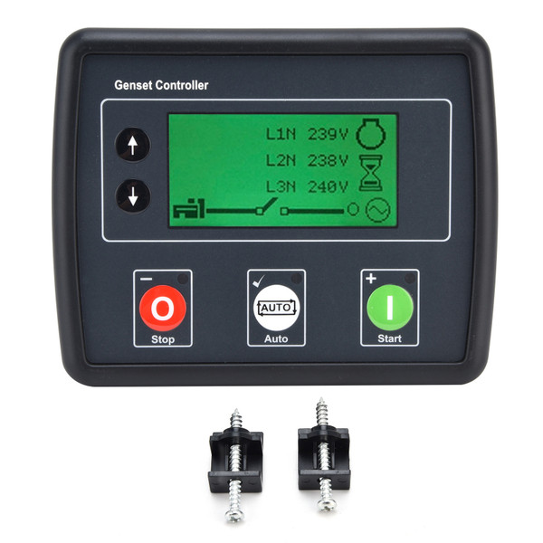 Generator Controller SelfStarting LCD Display 3Phase Mains Detection Control Board DSE4520