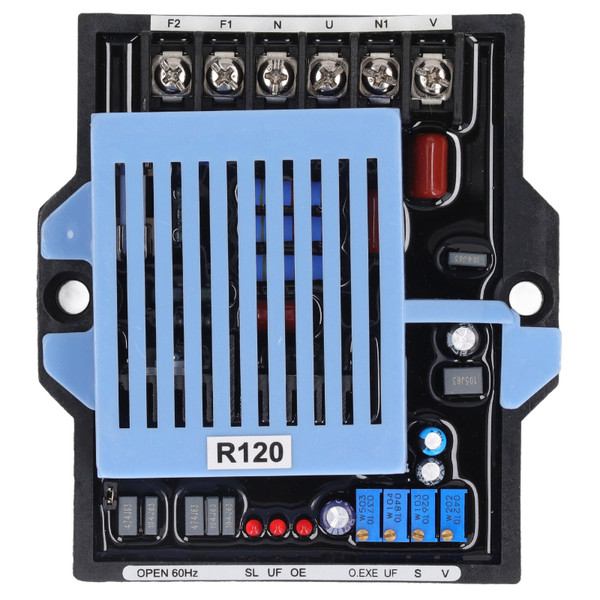 Automatic Voltage Regulator Brushless LED Indicator ABS Housing Low Speed Protection AVR Board for Generator 277V