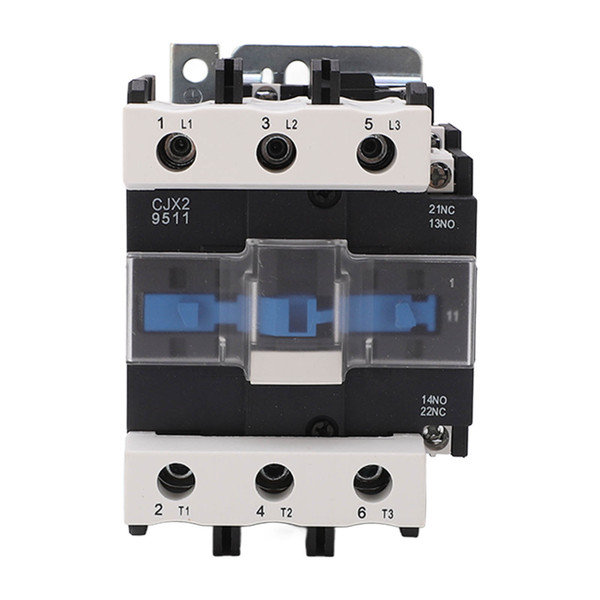 AC Contactor Flame Retardant Engineering ABS Housing 95A Electric Contactor for Power Distribution