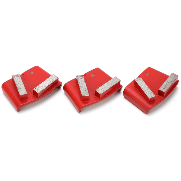 3Pcs Diamond Grinding Block Long Strip Tooth Stone Grinding Tools for Cement Concrete