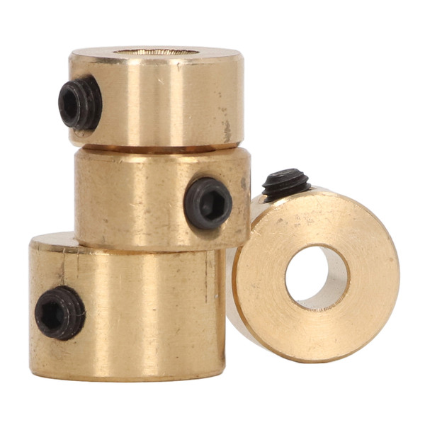 4PCS Drill Bit Stop Collar Brass Fast Positioning Locking Drill Bit Limit Ring for Woodworking 6 8 9 10mm