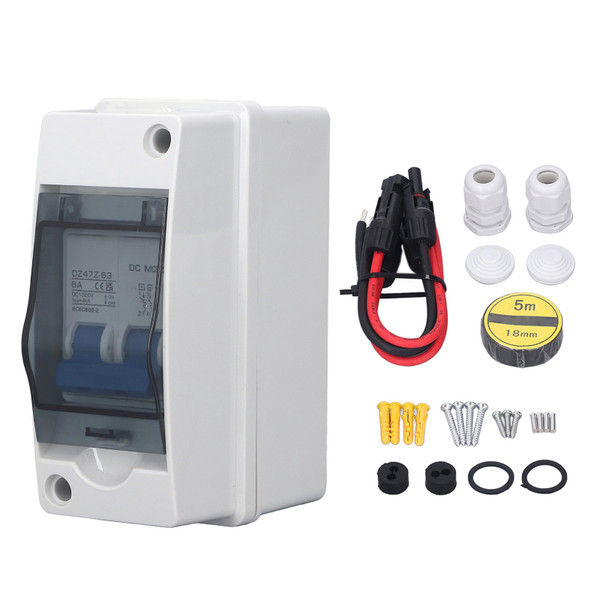 DC 1000V Disconnect Switch IP65 Waterproof Box Miniature Circuit Breaker Isolator Switch for Solar System
