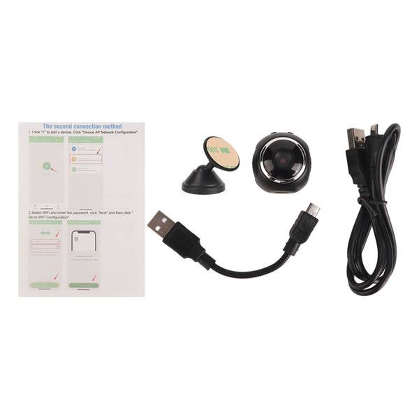 Wireless Camera 1080P WiFi Mini Recording Camera High Definition for Security Home