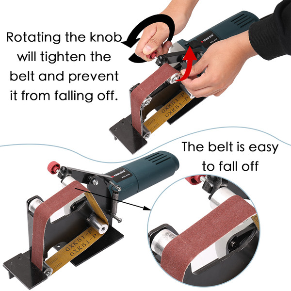 Multifunctional Iron Angle Grinder Belt Sander Accessories of Sanding Machine Grinding Polishing Machine
