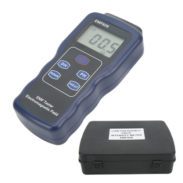 Low Frequency Field Strength Meter LCD Display Electromagnetic Radiation Tester EMF Detector