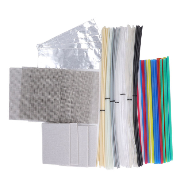 106PCS Plastic Welding Rod 12 Colors ABS PP PU PE PA PC TPO Welder Rod for Bumper Maintenance